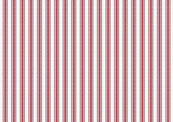 Lace Stripes, Rouge - Roman Blind - Image 7